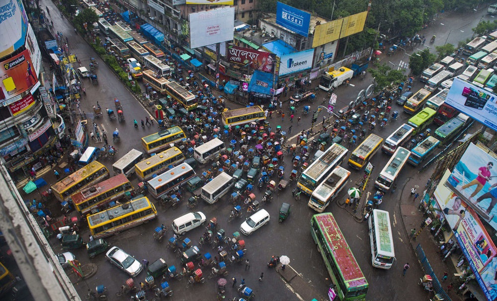 تصاویر : ساعت شلوغی در شهرهای بزرگ جهان