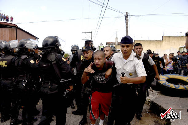 تصاویر : شورش در زندان ویژه نوجوانان در گواتمالا