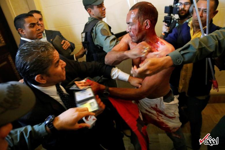 تصاویر : حمله خونین هواداران دولت به مجلس ونزوئلا