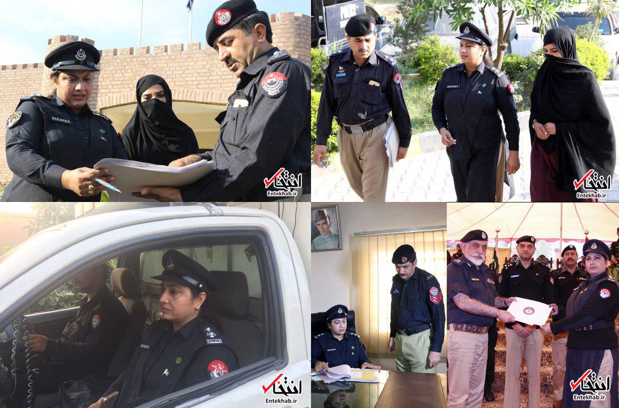 عکس / اولین فرمانده پلیس زن در پاکستان