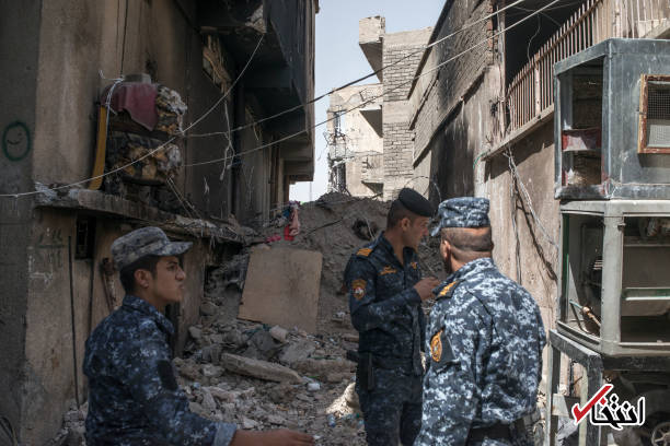 تصاویر : نفس‌های آخر داعش در موصل