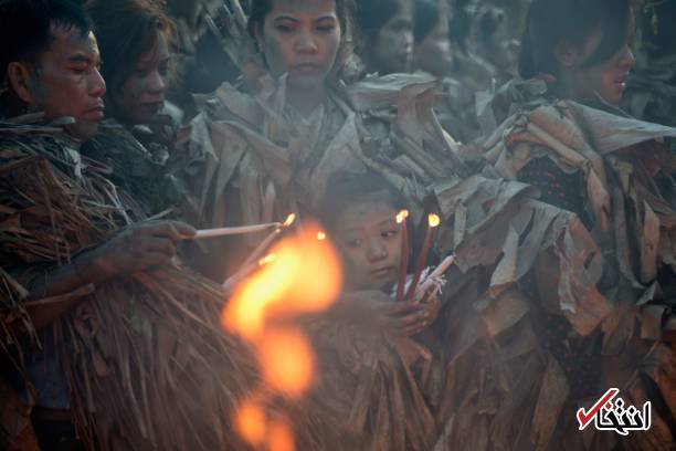 تصاویر : جشنواره عجیب مسیحیان در فیلیپین