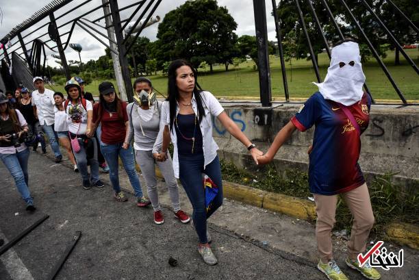 تصاویر : کودتا در ونزوئلا