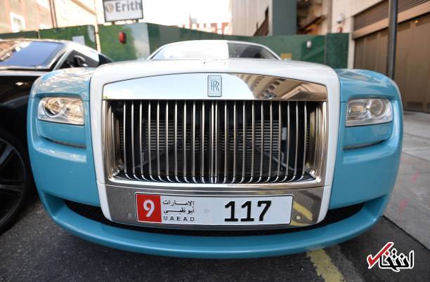 تصاویر : جولان خودروهای لوکس عرب‌ها در خیابان‌های لندن