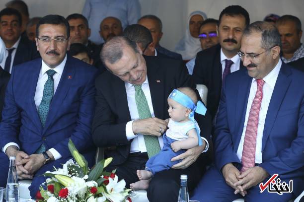 عکس/ رییس‌جمهور ترکیه اردوغان کوچک را دید