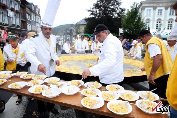 تصاویر : جشنواره املت، سرپوشی بر رسوایی تخم‌مرغ‌های آلوده