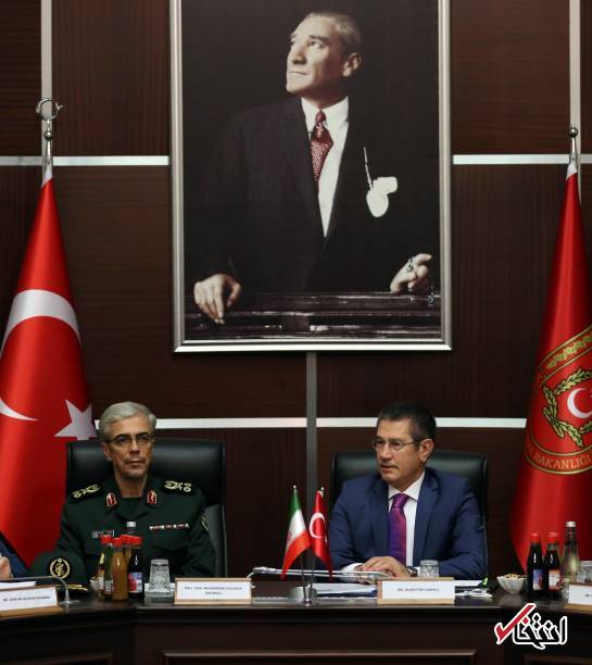 عکس/ دیدار سرلشکر باقری با وزیر دفاع ترکیه