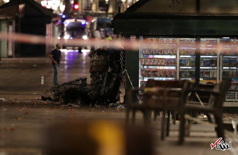 تصاویر : حمله تروریستی داعش در شهر بارسلون