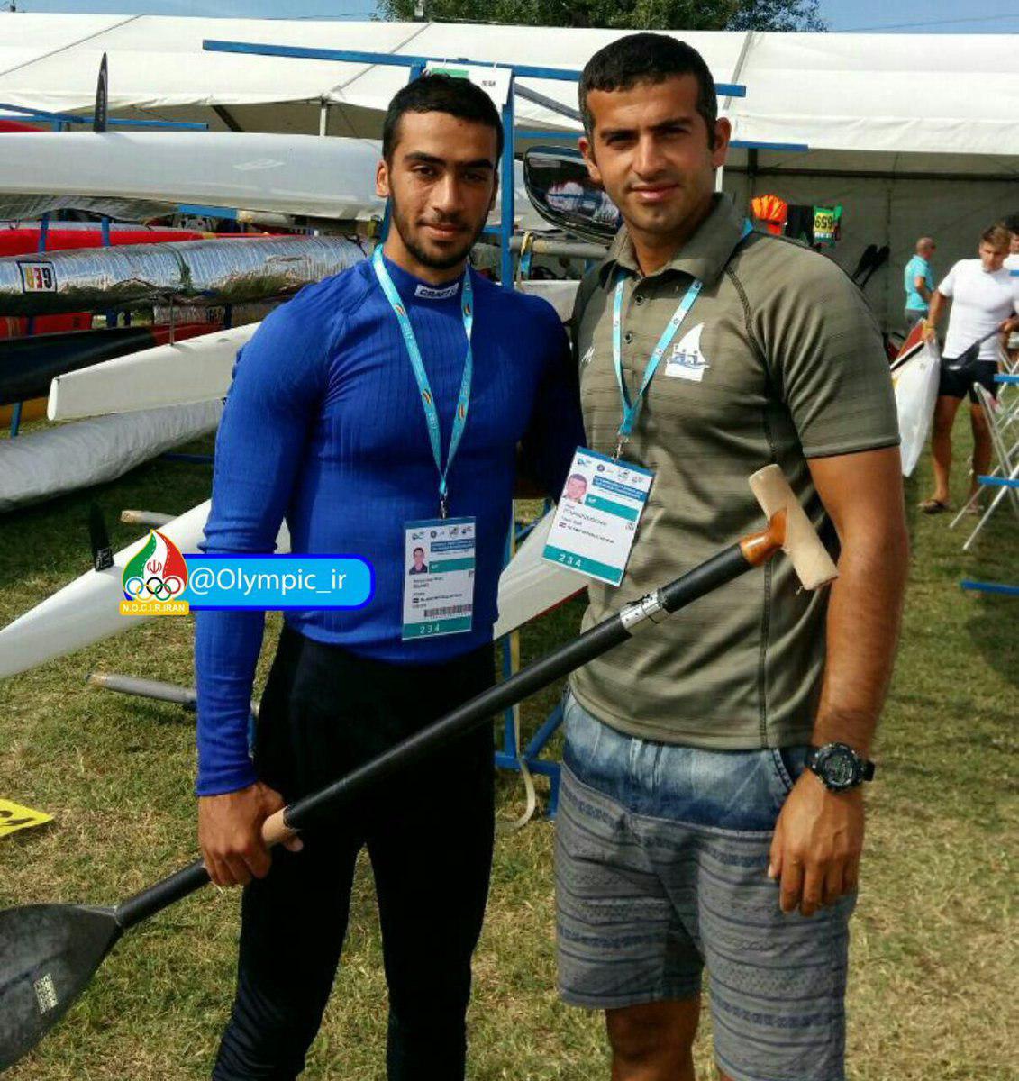 برای اولین بار در تاریخ قایقرانی ایران؛ کسب مدال برنز مسابقات قهرمانی جهان توسط محمدنبی رضایی