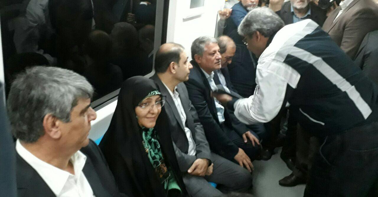 عکس / متروی تهران میزبان اعضای شورای شهر پنجم
