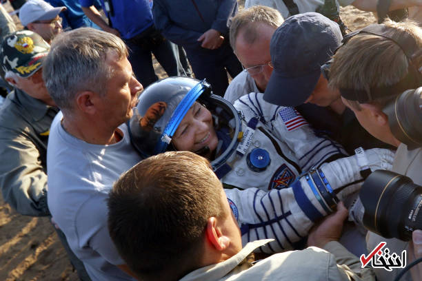 عکس/ بازگشت سه فضانورد به زمین پس از ۲۸۸ روز