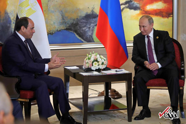 عکس/ رییس جمهور مصر با پوتین دیدار کرد