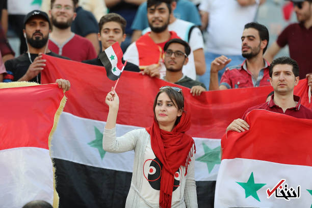 عکس/ زنان و دختران سوری در ورزشگاه آزادی