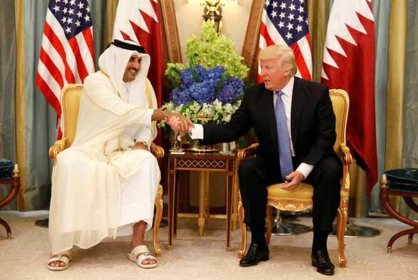 بلومبرگ: تلاش ترامپ برای آشتی قطر و عربستان، با هدف احیای اتحاد علیه ایران است