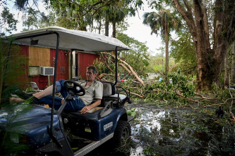 تصاویر / تخریب های فلوریدا پس از طوفان ایرما