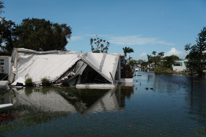 تصاویر / تخریب های فلوریدا پس از طوفان ایرما