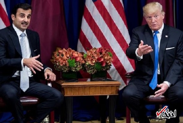 ترامپ در دیدار با امیر قطر: مناقشه دوحه و اعراب خیلی زود حل می‌شود/ به عربستان درباره تحرک نظامی علیه قطر هشدار نداده‌ام