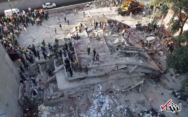 تصاویر : زلزله مرگبار در مکزیک با صدها کشته و زخمی