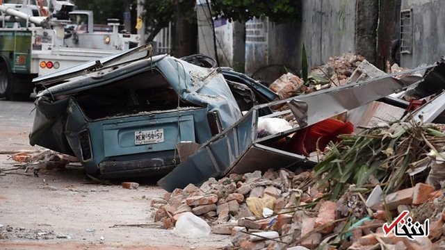 تلفات زلزله مکزیک به ۲۲۶ تن رسید/ آتش‌سوزیِ ساختمان‌ها در مناطق زلزله‌زده