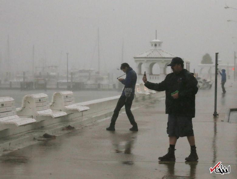 عکس/ شدیدترین توفان ۱۲ سال اخیر آمریکا