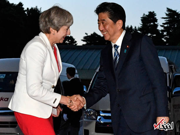 تصاویر : استقبال از نخست وزیر انگلیس در ژاپن با چای