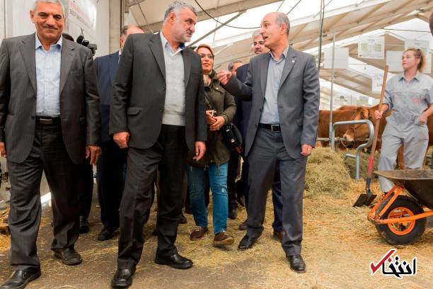 تصاویر : بازدید وزیر کشاورزی از نمایشگاه بین‌المللی دامداری فرانسه