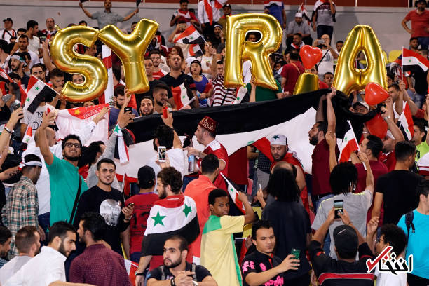 عکس/ زنان سوری تماشاگر دیدار تیم ملی سوریه و استرالیا
