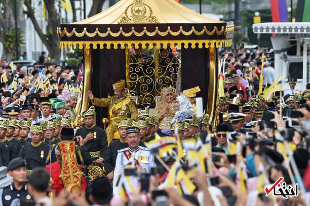 تصاویر : جشن پنجاهمین سال سلطنت پادشاه ثروتمند برونئی