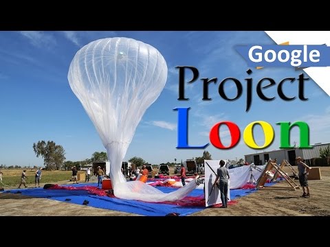 بالن اینترنت گوگل برای مناطق سیل زده آمریکا