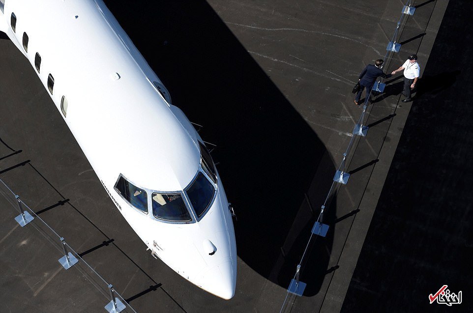 عکس/ بزرگترین هواپیمای خصوصی جهان
