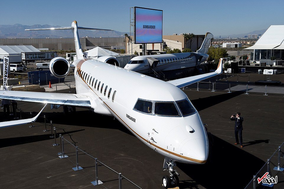 عکس/ بزرگترین هواپیمای خصوصی جهان
