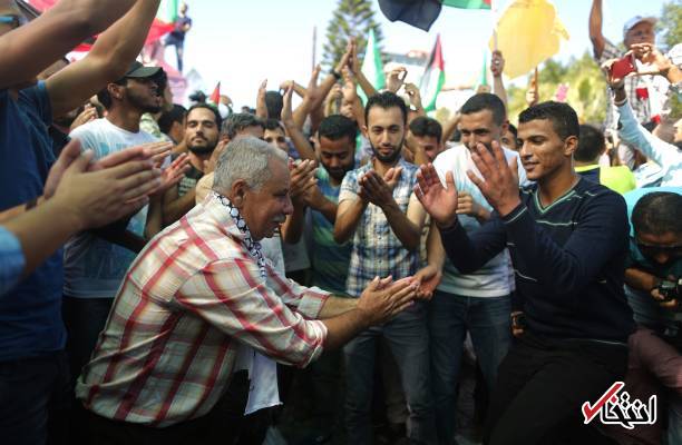 عکس/ جشن و شادمانی در فلسطین پس از صلح حماس و فتح