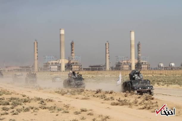 تصاویر : پیشروی گسترده نیروهای عراقی برای بازپس گیری کنترل کرکوک و چاه‌های نفت