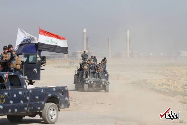 تصاویر : پیشروی گسترده نیروهای عراقی برای بازپس گیری کنترل کرکوک و چاه‌های نفت