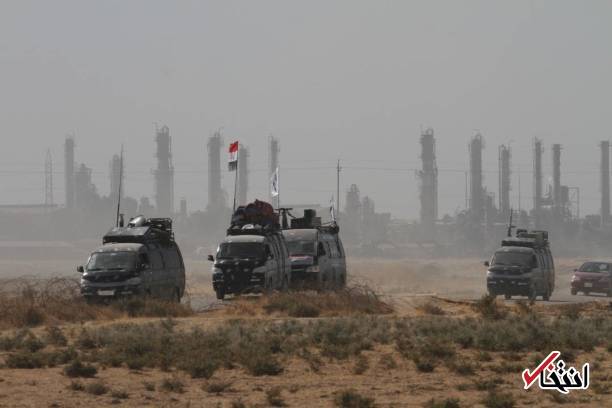 تصاویر : پیشروی گسترده نیروهای عراقی برای بازپس گیری کنترل کرکوک و چاه‌های نفت