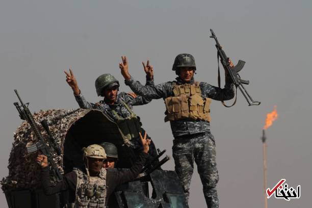 تصاویر : پیشروی گسترده نیروهای عراقی برای بازپس گیری کنترل کرکوک و چاه‌های نفت