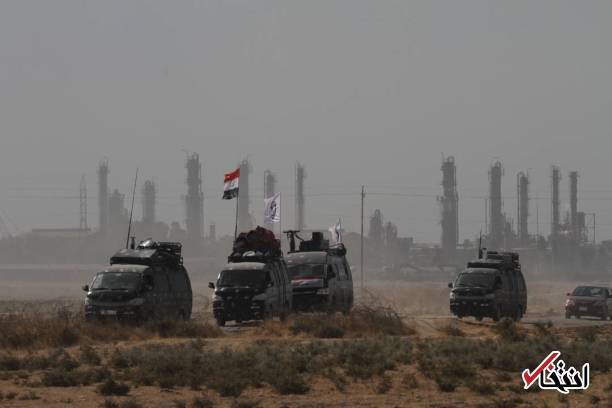 تصاویر : پیشروی گسترده نیروهای عراقی برای بازپس گیری کنترل کرکوک و چاه‌های نفت