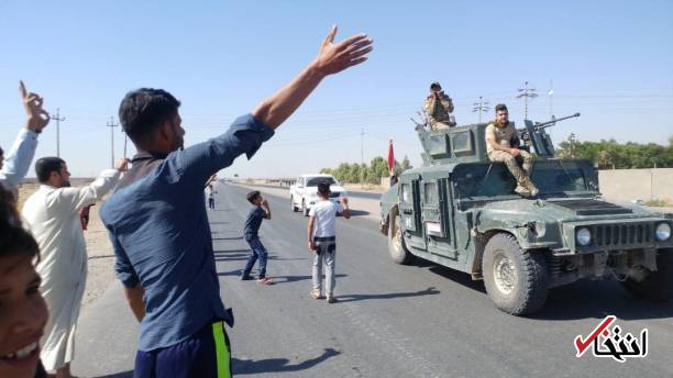 تصاویر : پیشروی گسترده نیروهای عراقی برای بازپس گیری کنترل کرکوک و چاه‌های نفت