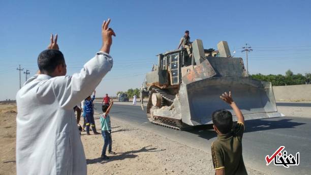 تصاویر : پیشروی گسترده نیروهای عراقی برای بازپس گیری کنترل کرکوک و چاه‌های نفت