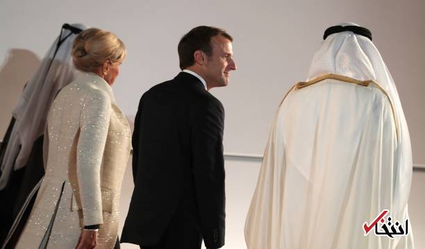 تصاویر : سفر رییس جمهور فرانسه به امارات