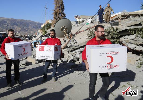 عکس/ امدادرسانی ترکیه به زلزله زدگان شمال عراق