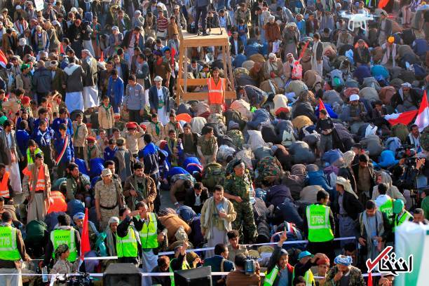 تصاویر : راهپیمایی بزرگ مردم یمن پس از عبور از فتنه