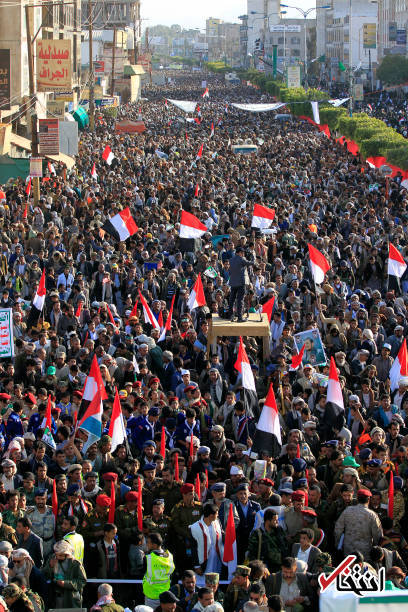 تصاویر : راهپیمایی بزرگ مردم یمن پس از عبور از فتنه