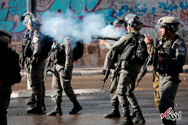 تصاویر : درگیری شدید بین نظامیان صهیونیست و جوانان فلسطینی