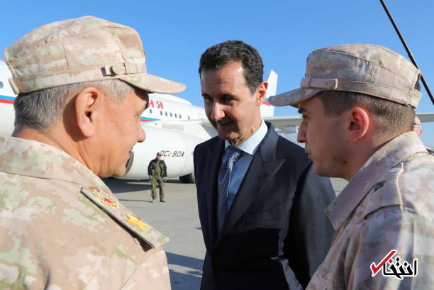 تصاویر : سفر پوتین به سوریه و دیدار با بشار اسد در پایگاه نظامی حیمیم تصاویر : سفر پوتین به سوریه و دیدار با بشار اسد در پایگاه نظامی حیمیم
