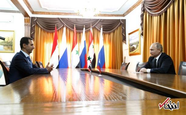 تصاویر : سفر پوتین به سوریه و دیدار با بشار اسد در پایگاه نظامی حیمیم تصاویر : سفر پوتین به سوریه و دیدار با بشار اسد در پایگاه نظامی حیمیم