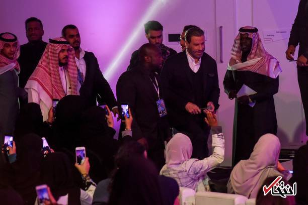 تصاویر : حضور ستاره سینمای هالیوود در عربستان پس از پایان ممنوعیت سینما