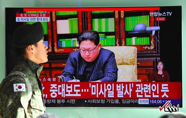 تصاویر : کرهشمالی یک موشک بالستیک دیگر آزمایش کرد تصاویر : کرهشمالی یک موشک بالستیک دیگر آزمایش کرد