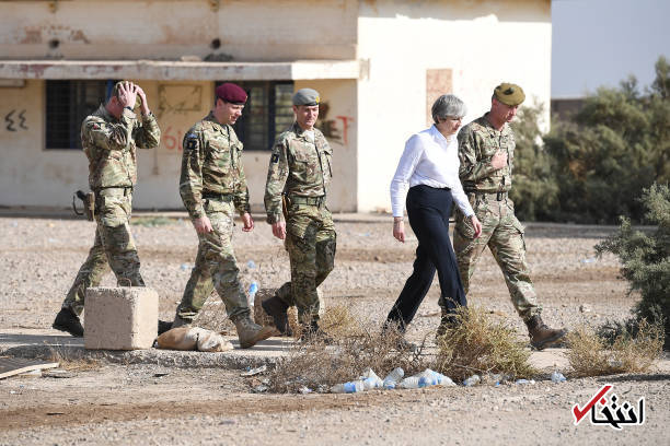 تصاویر : سفر غافلگیرکننده نخست وزیر انگلیس به عراق