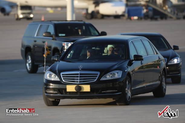 عکس/ اسکورت روحانی و پوتین در فرودگاه آنکارا